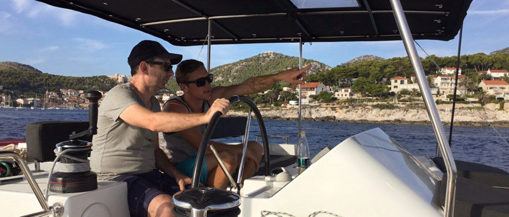 sail in croatia
